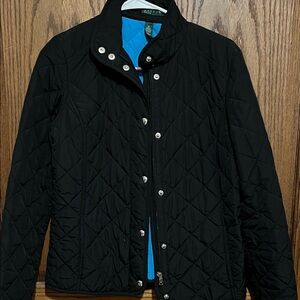 Lauren Ralph Lauren Black Quilted Jacket